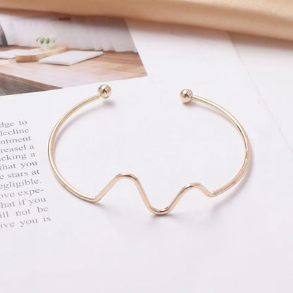 Open Cuff Bangle Bracelets