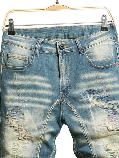 NEW Men's Ripped  Short Jeans