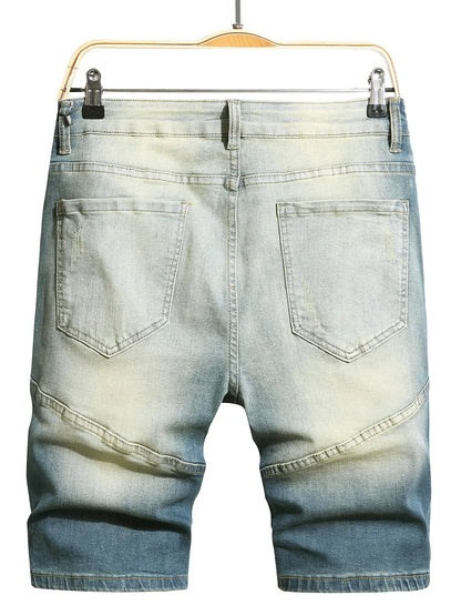 NEW Men's Ripped  Short Jeans