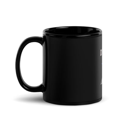 DALLAS Black Glossy Mug