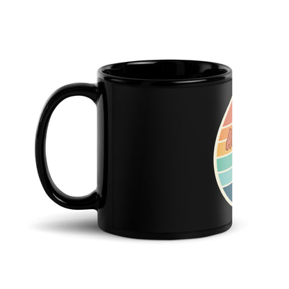 AUSTIN Black Glossy Mug