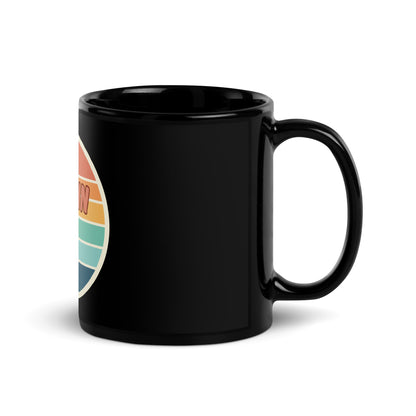 AUSTIN Black Glossy Mug