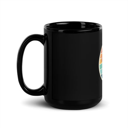 AUSTIN Black Glossy Mug