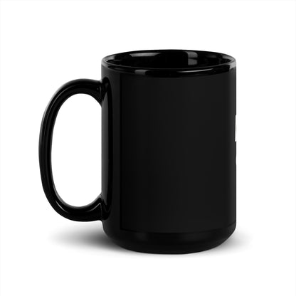 COOL GUY Black Glossy Mug