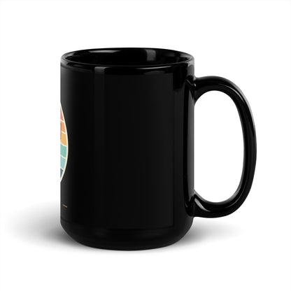 AUSTIN Black Glossy Mug