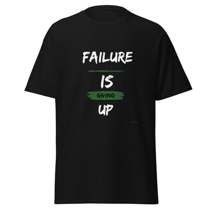 Failure is giving up