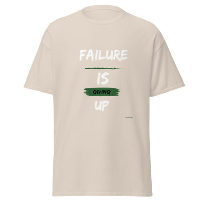 Failure is giving up