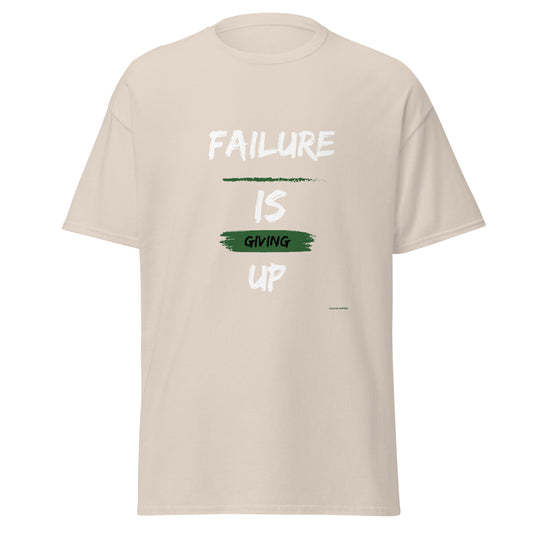 Failure is giving up