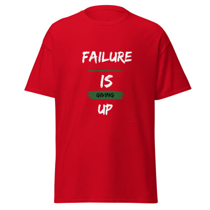 Failure is giving up