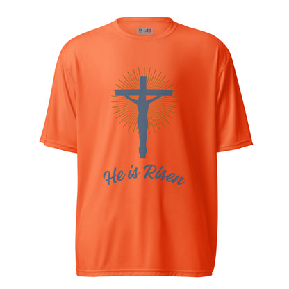 He is risen  Unisex crew neck t-shirt