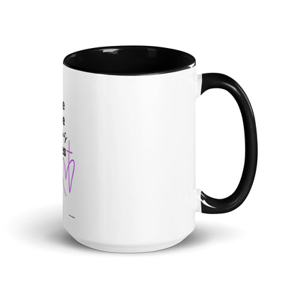 LIVE LIKE JESUS Mug with Color Inside