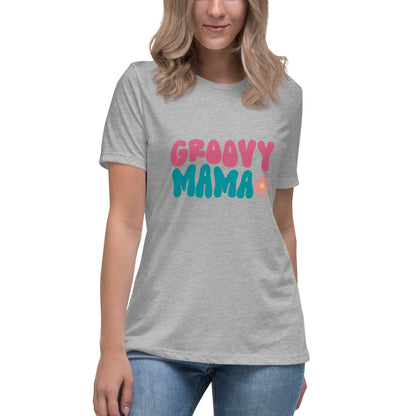 Groovy mama/Women's Relaxed T-Shirt