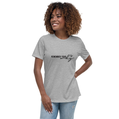 Remember your Why Relaxed T-Shirt