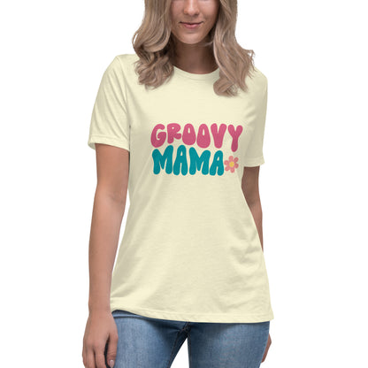 Groovy mama/Women's Relaxed T-Shirt