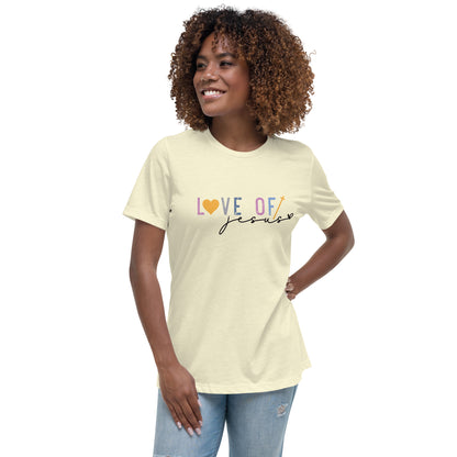 Love of Jesus/ Women's Relaxed T-Shirt