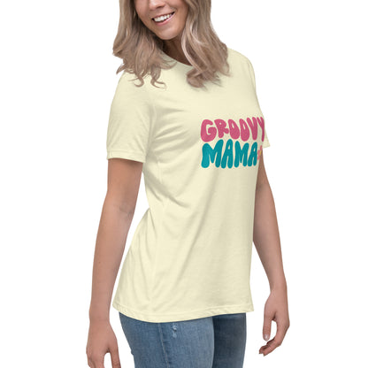 Groovy mama/Women's Relaxed T-Shirt