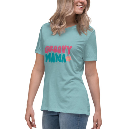 Groovy mama/Women's Relaxed T-Shirt