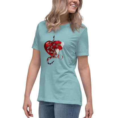 Snake Thru Heart Women's