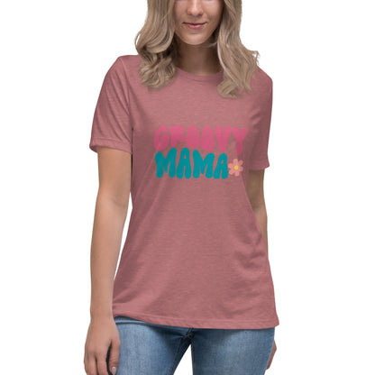 Groovy mama/Women's Relaxed T-Shirt