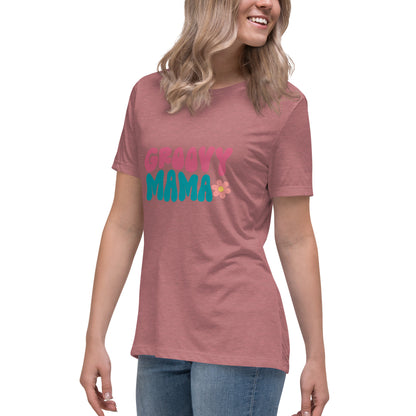 Groovy mama/Women's Relaxed T-Shirt