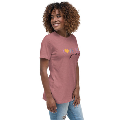 Love of Jesus/ Women's Relaxed T-Shirt