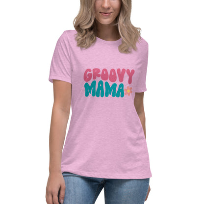 Groovy mama/Women's Relaxed T-Shirt