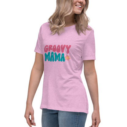 Groovy mama/Women's Relaxed T-Shirt