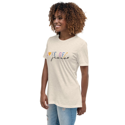 Love of Jesus/ Women's Relaxed T-Shirt