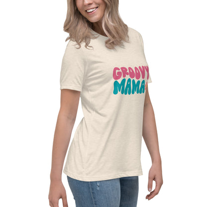 Groovy mama/Women's Relaxed T-Shirt