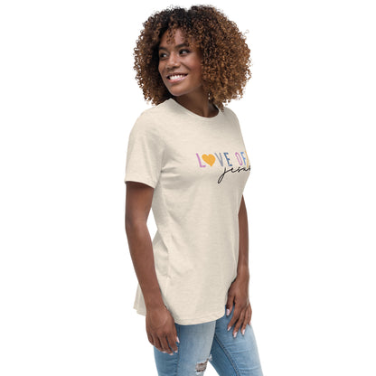 Love of Jesus/ Women's Relaxed T-Shirt