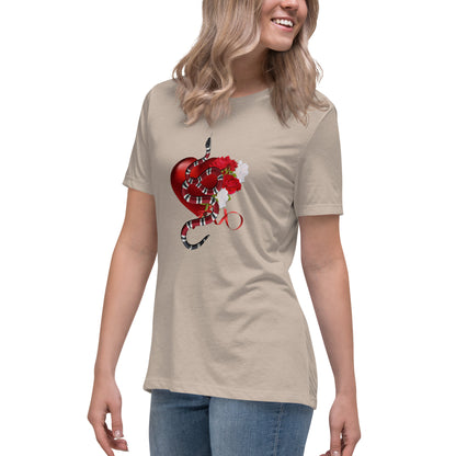 Snake Thru Heart Women's