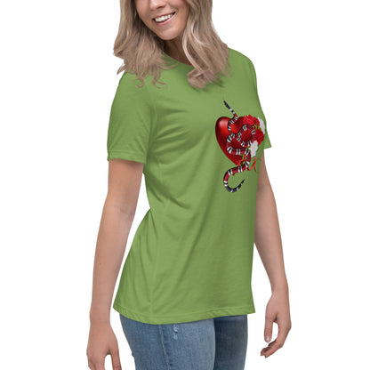 Snake Thru Heart Women's