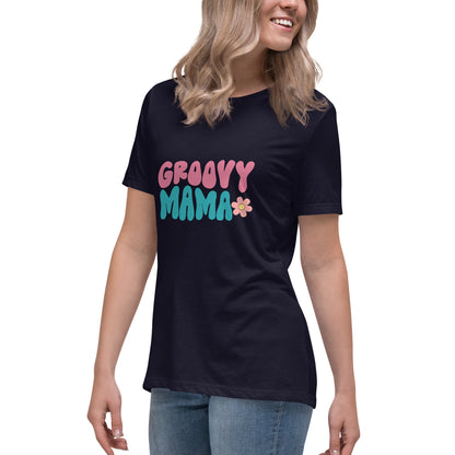 Groovy mama/Women's Relaxed T-Shirt