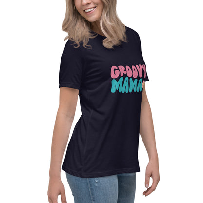 Groovy mama/Women's Relaxed T-Shirt