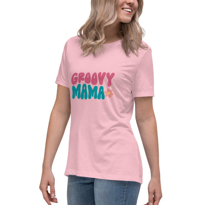 Groovy mama/Women's Relaxed T-Shirt