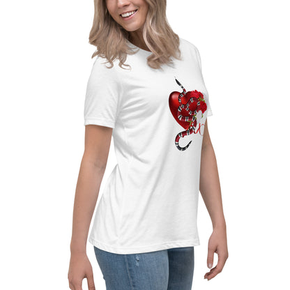 Snake Thru Heart Women's