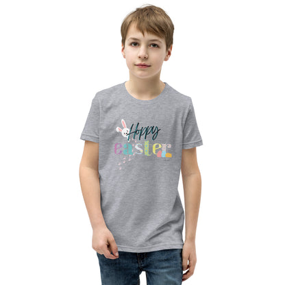 Hoppy Easter Youth Short Sleeve T-Shirt