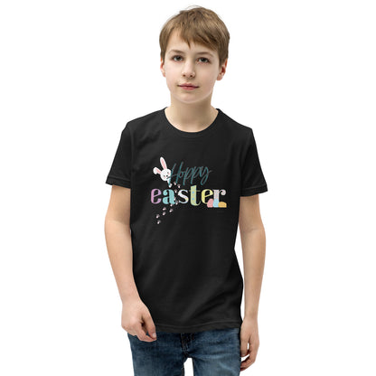 Hoppy Easter Youth Short Sleeve T-Shirt