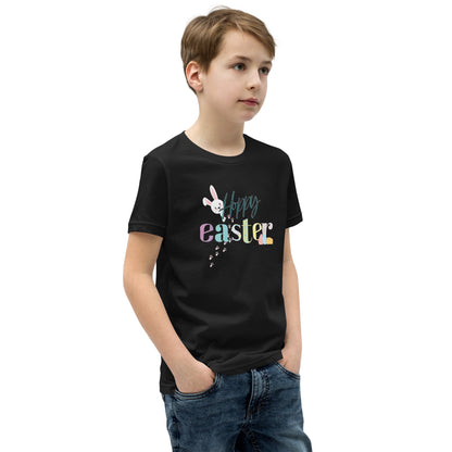 Hoppy Easter Youth Short Sleeve T-Shirt