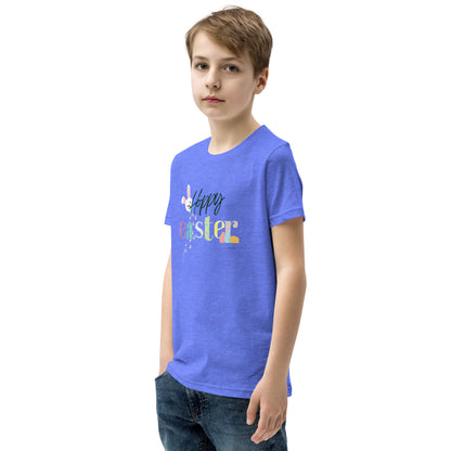 Hoppy Easter Youth Short Sleeve T-Shirt