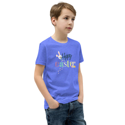 Hoppy Easter Youth Short Sleeve T-Shirt