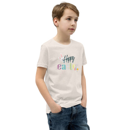 Hoppy Easter Youth Short Sleeve T-Shirt