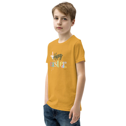 Hoppy Easter Youth Short Sleeve T-Shirt