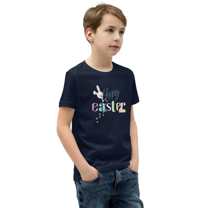 Hoppy Easter Youth Short Sleeve T-Shirt