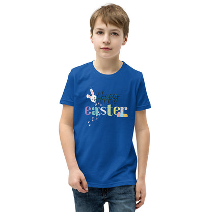 Hoppy Easter Youth Short Sleeve T-Shirt