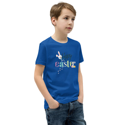 Hoppy Easter Youth Short Sleeve T-Shirt