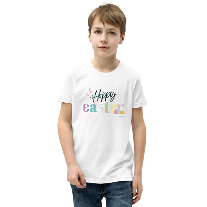 Hoppy Easter Youth Short Sleeve T-Shirt