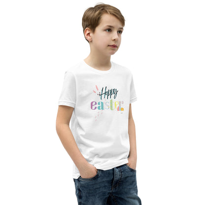 Hoppy Easter Youth Short Sleeve T-Shirt